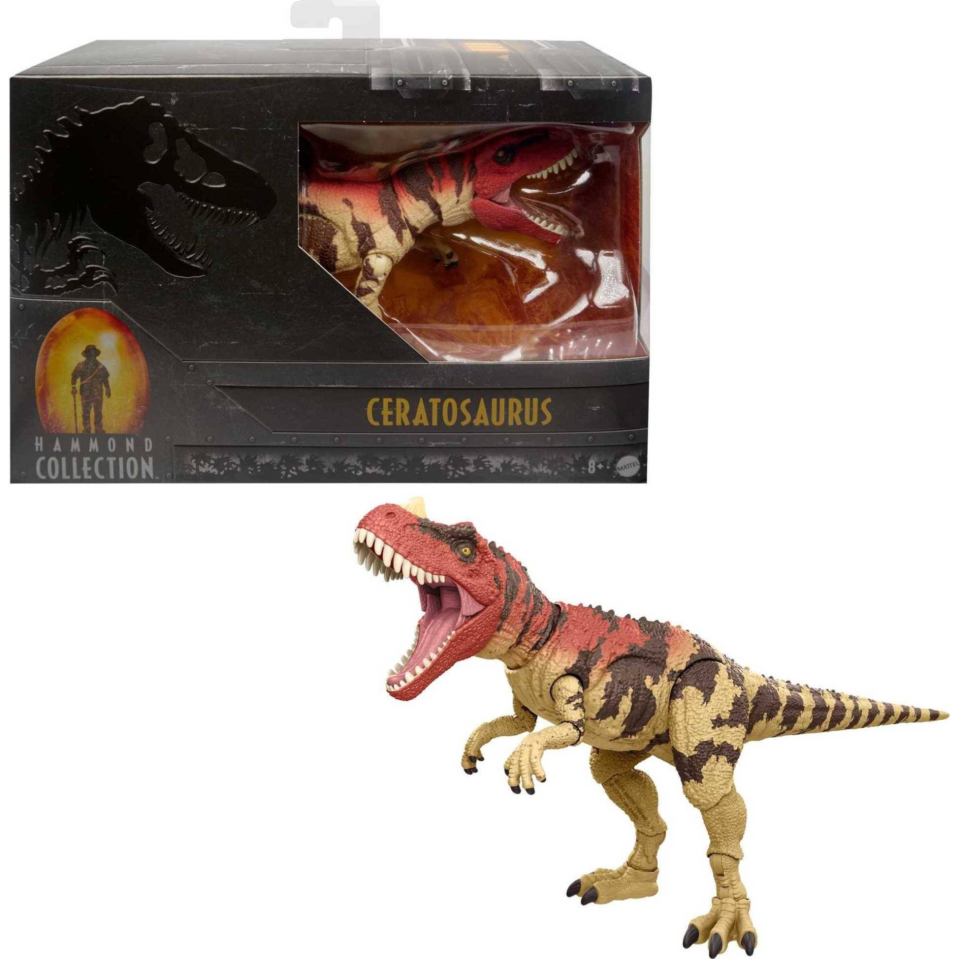 slide 1 of 1, Jurassic World Hammond Collection Ceratosaurus Dinosaur Figure, 1 ct