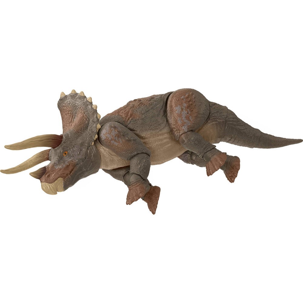 slide 3 of 5, Jurassic World Hammond Collection Triceratops Dinosaur Figure, 1 ct