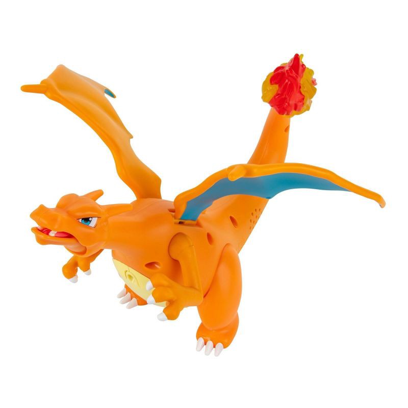 slide 7 of 12, Pokemon Deluxe Feature 6" Charizard Action Figure, 1 ct