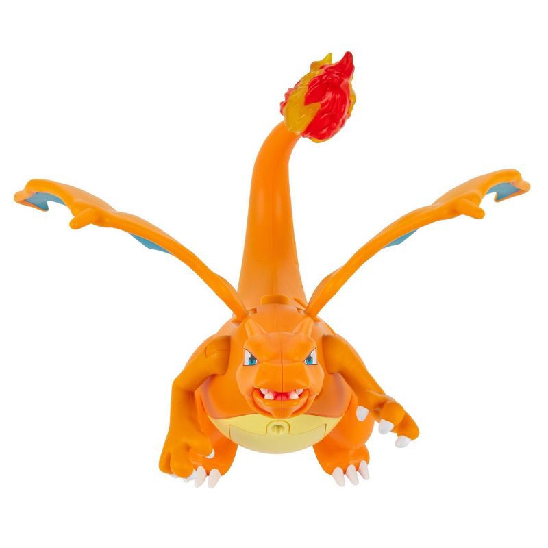 slide 4 of 12, Pokemon Deluxe Feature 6" Charizard Action Figure, 1 ct