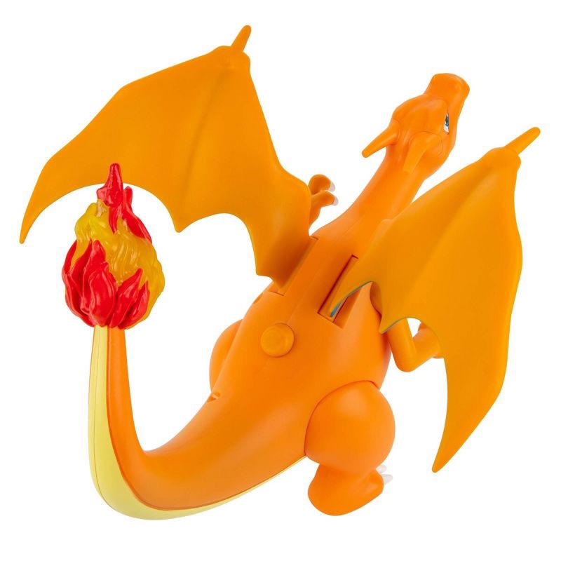 slide 10 of 12, Pokemon Deluxe Feature 6" Charizard Action Figure, 1 ct