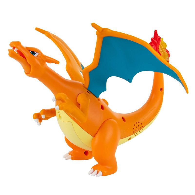 slide 12 of 12, Pokemon Deluxe Feature 6" Charizard Action Figure, 1 ct