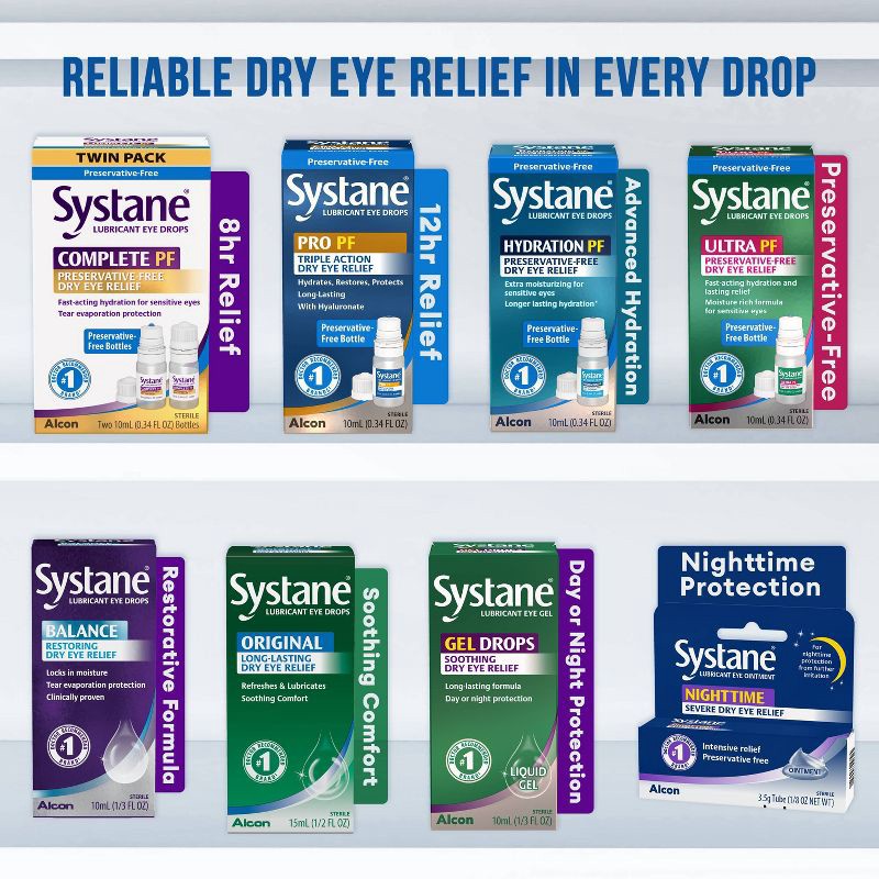slide 7 of 8, Systane Complete Multi-Dose Preservative Free Dry Eye Drops - 0.67 fl oz, 0.67 fl oz