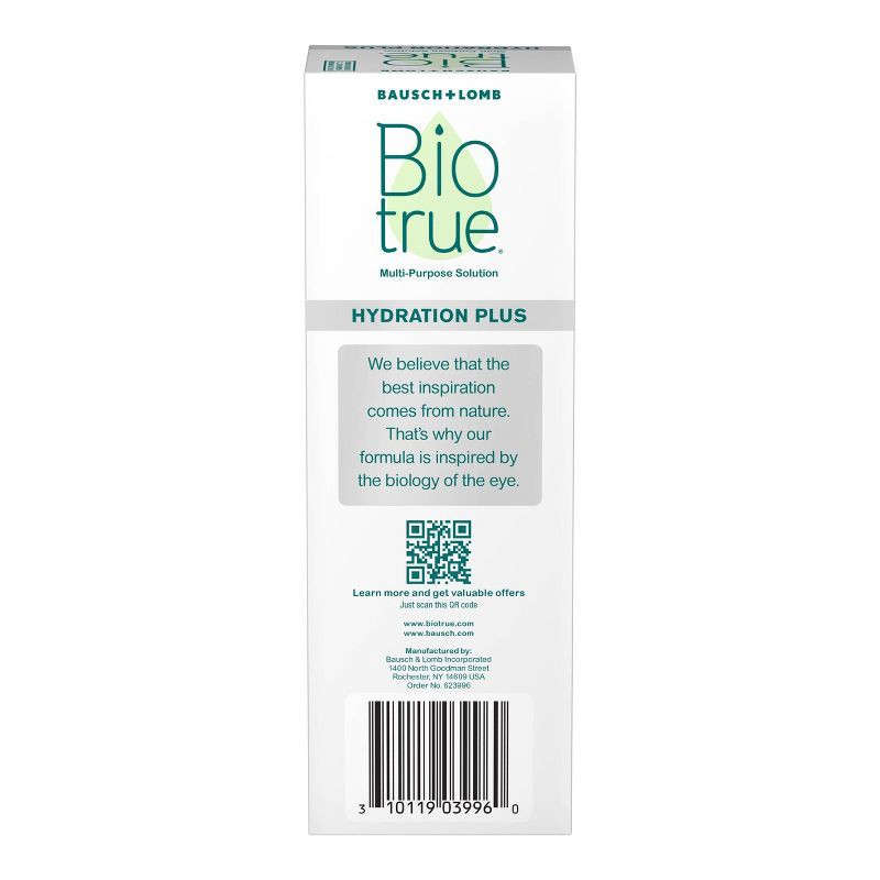 Biotrue Hydration Plus Contact Lens Solution - 4 fl oz 4 fl oz