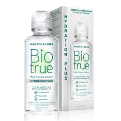 Biotrue Hydration Plus Contact Solution for Hydrating Lens Care - 4 fl oz