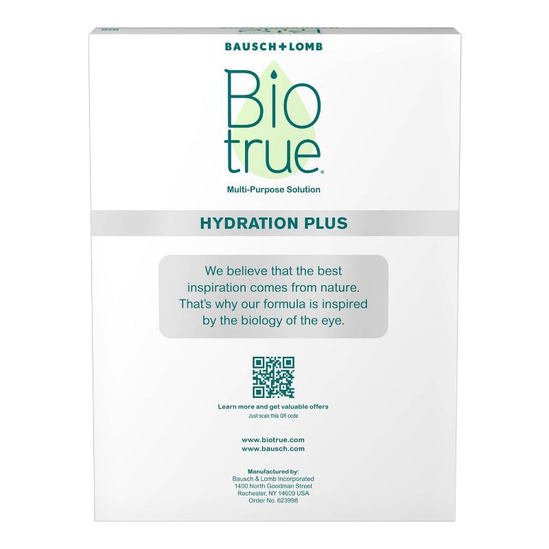 slide 4 of 13, Biotrue Hydration Plus Contact Lens Solution - 20 fl oz, 20 fl oz