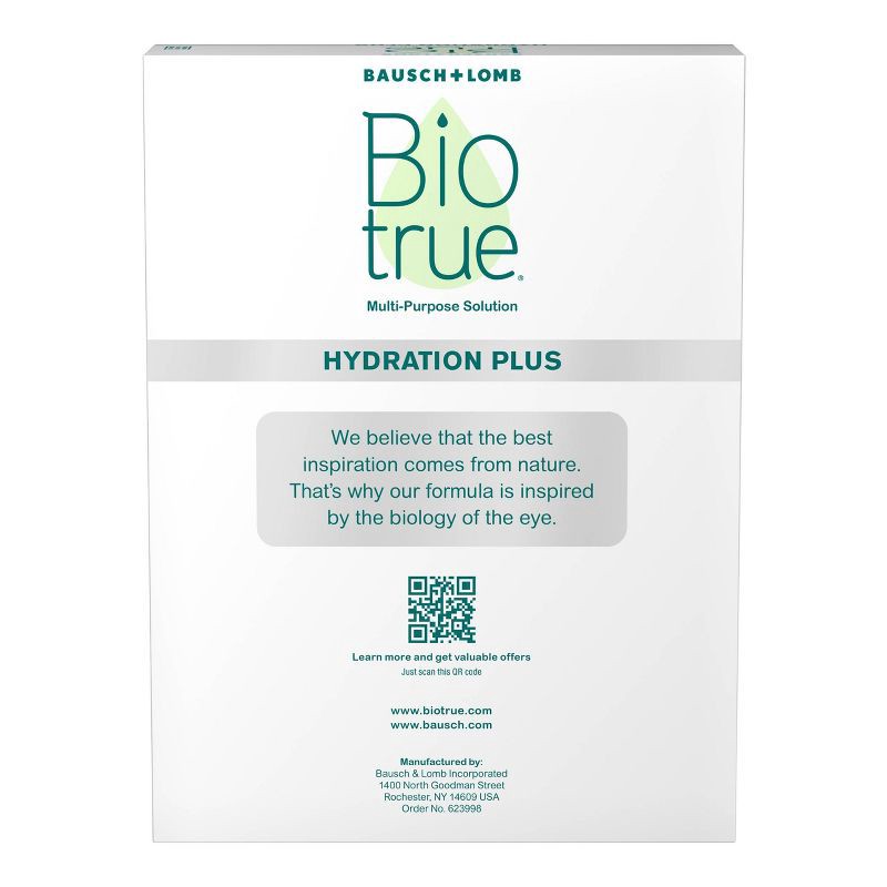 Biotrue Hydration Plus Contact Lens Solution - 20 fl oz 20 fl oz