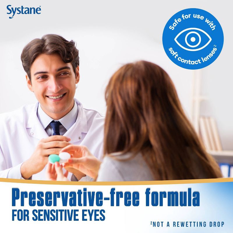 slide 5 of 8, Systane Complete Multi-Dose Preservative Free Dry Eye Drops - 0.34 fl oz, 0.34 fl oz