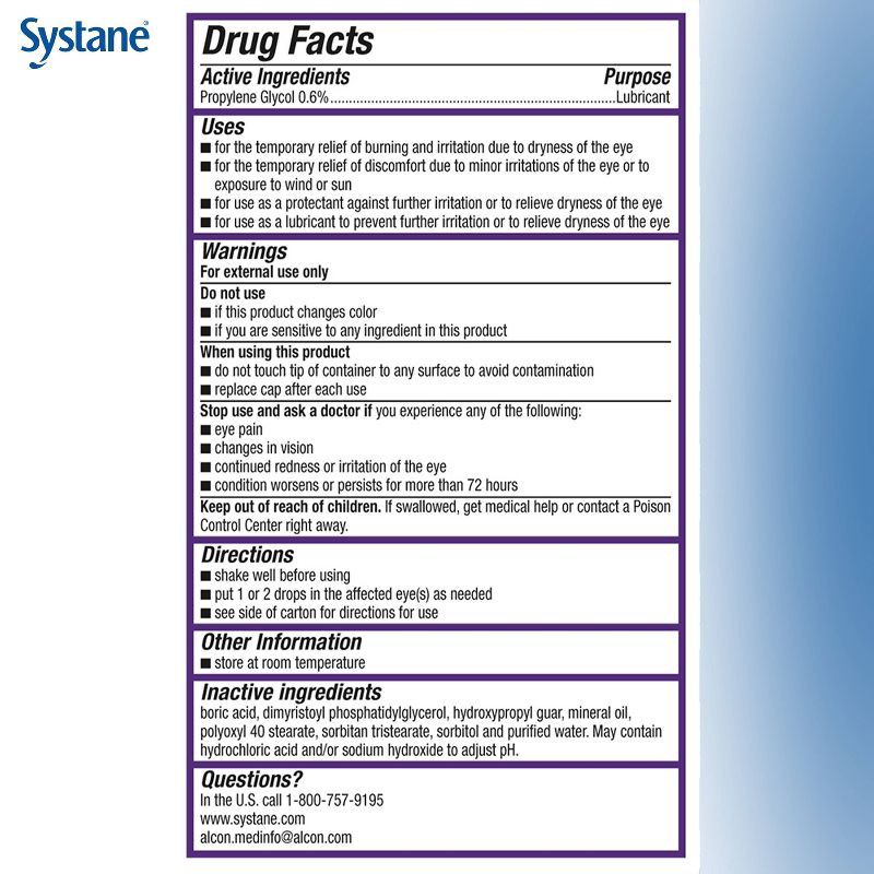slide 8 of 8, Systane Complete Multi-Dose Preservative Free Dry Eye Drops - 0.34 fl oz, 0.34 fl oz