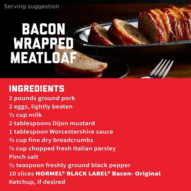 slide 8 of 9, Hormel Black Label Original Bacon - 16oz, 16 oz