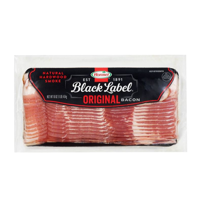 slide 1 of 9, Hormel Black Label Original Bacon - 16oz, 16 oz