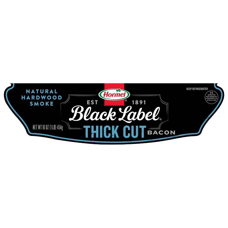 slide 10 of 11, Hormel Black Label Thick Cut Bacon Slices - 16oz, 16 oz