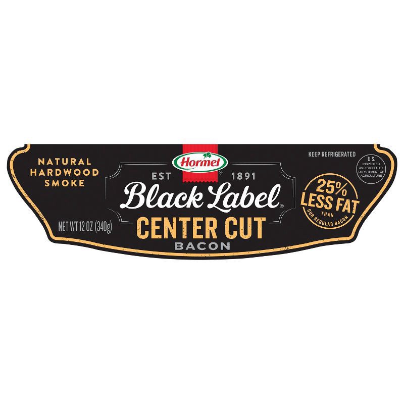 slide 8 of 8, Hormel Black Label Center Cut Bacon - 12oz, 12 oz