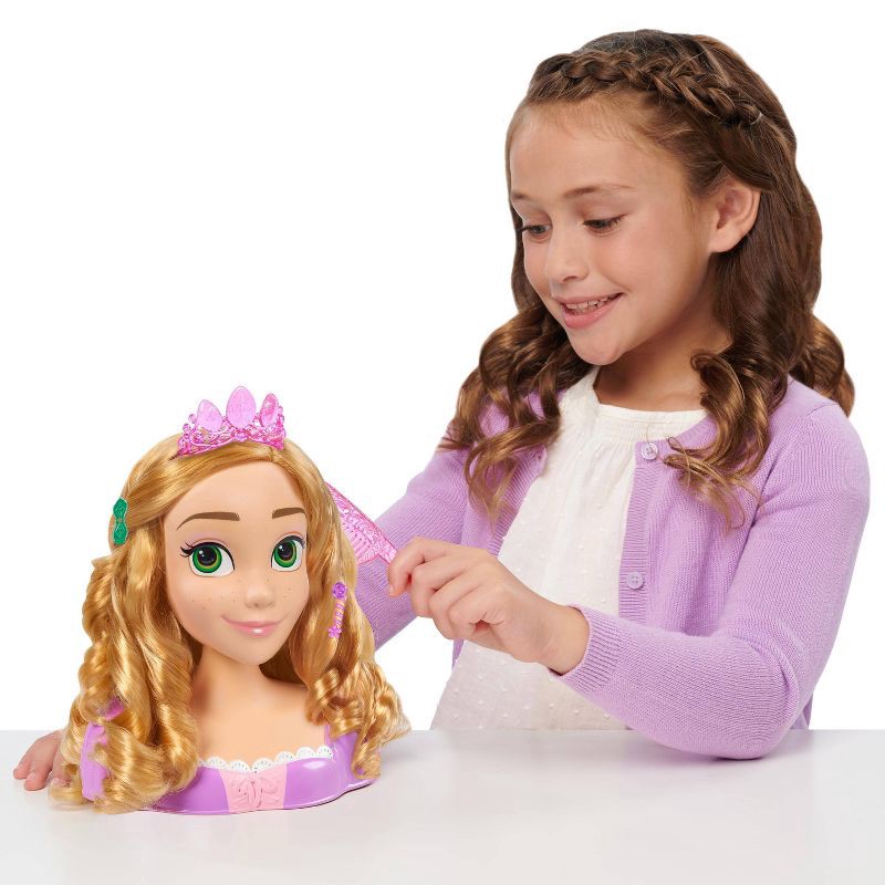 slide 3 of 6, Tangled Disney Princess Rapunzel Styling Head, 1 ct