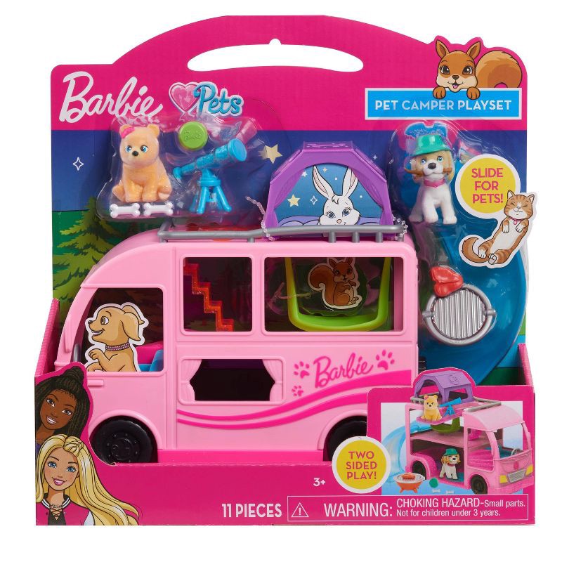 slide 5 of 5, Barbie Pet Camper Playset, 1 ct