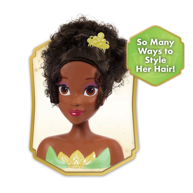 slide 5 of 6, Disney Princess Tiana Styling Head, 1 ct