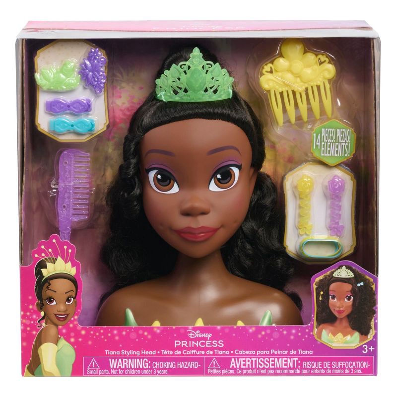 slide 6 of 6, Disney Princess Tiana Styling Head, 1 ct