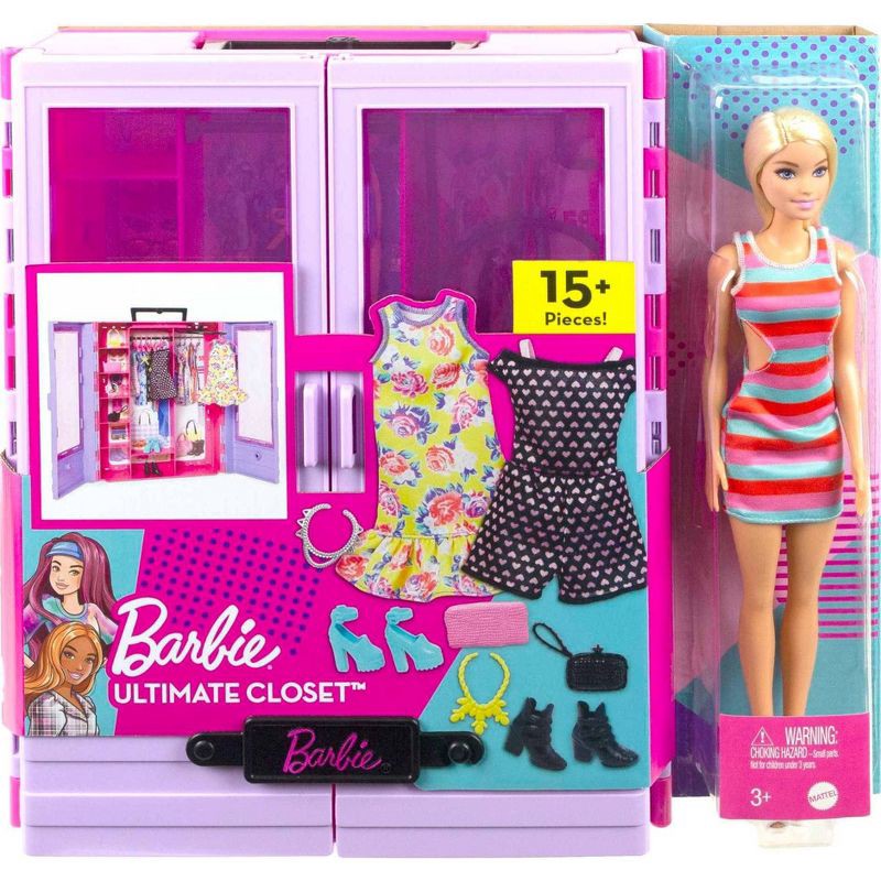 slide 6 of 6, Barbie Fashionistas Ultimate Closet Doll and Accessory, 3 Years & Up, 1 ct