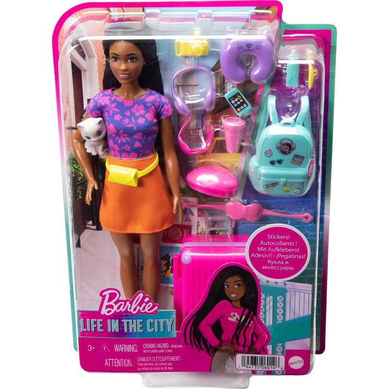 slide 6 of 6, Barbie "Brooklyn" Roberts Travel Playset, 1 ct