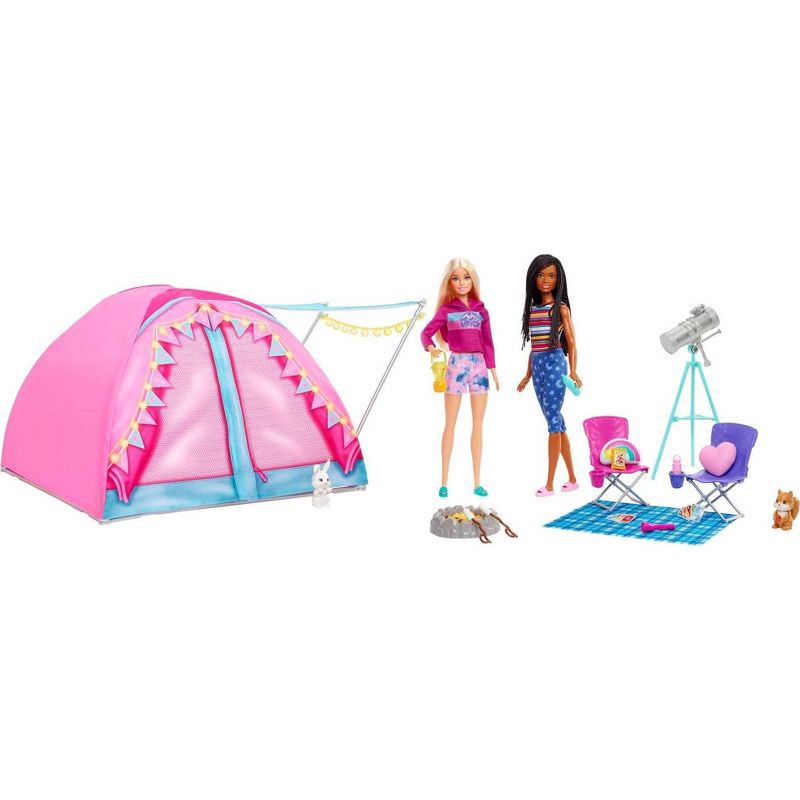 slide 1 of 1, ​Barbie It Takes Two Camping Playset, 1 ct