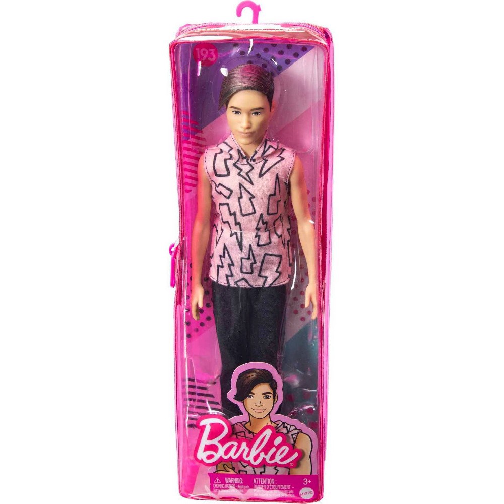 slide 6 of 6, ​Barbie Ken Fashionistas Doll #193 - Lightning Bolt Hoodie, 1 ct