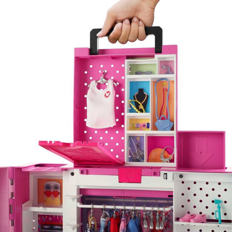 slide 5 of 9, Barbie Dream Closet Playset, 1 ct