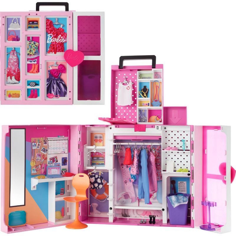 slide 1 of 9, Barbie Dream Closet Playset, 1 ct