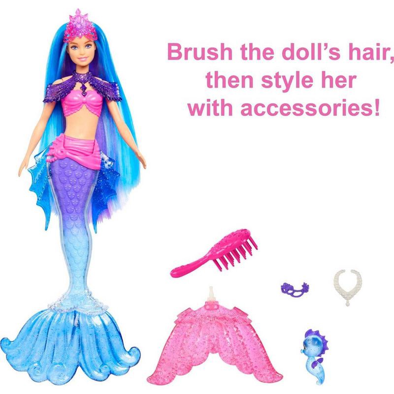 slide 3 of 6, Barbie Mermaid Power "Malibu" Doll, 1 ct