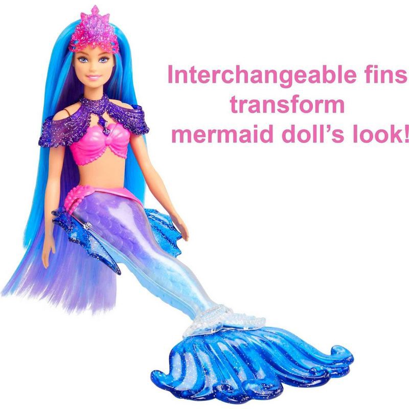 slide 4 of 6, Barbie Mermaid Power "Malibu" Doll, 1 ct