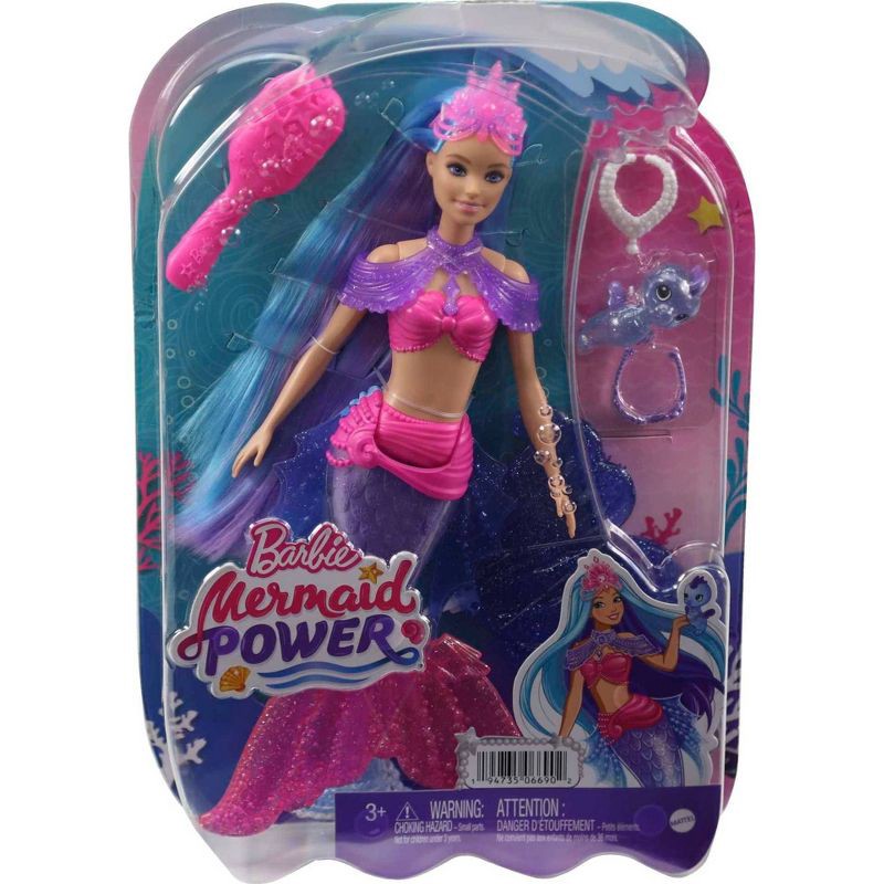 slide 6 of 6, Barbie Mermaid Power "Malibu" Doll, 1 ct