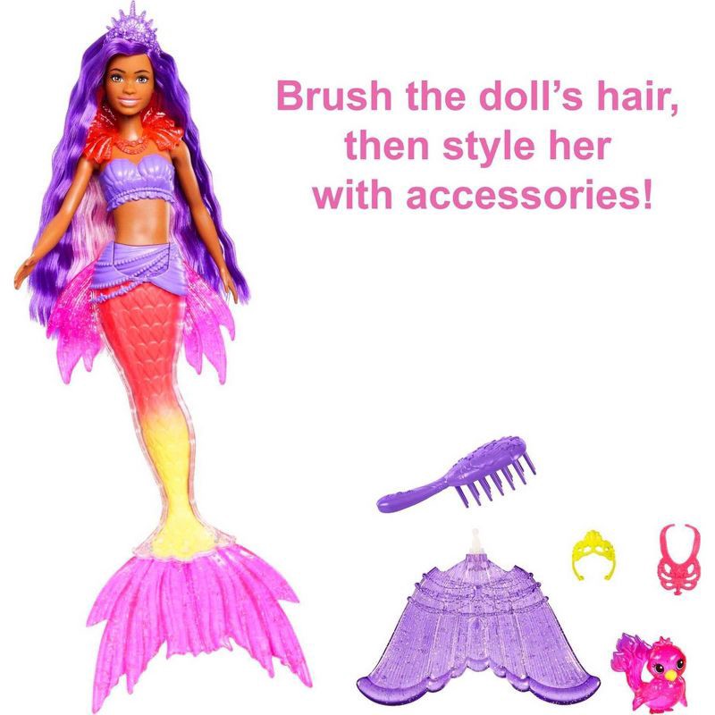 slide 3 of 5, Barbie Mermaid Power "Brooklyn" Doll, 1 ct
