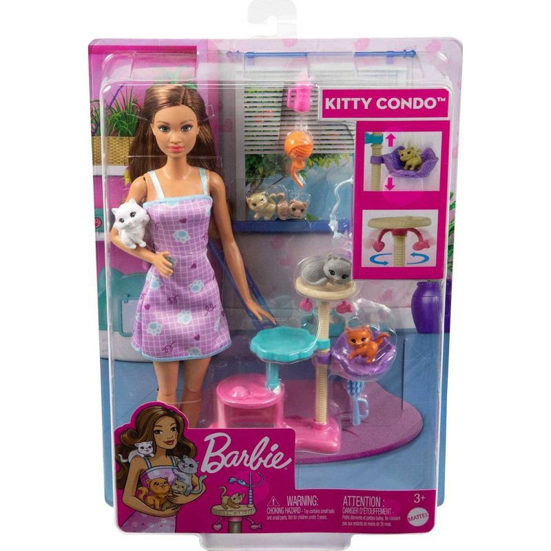 slide 6 of 6, Barbie Kitty Condo Playset, 1 ct