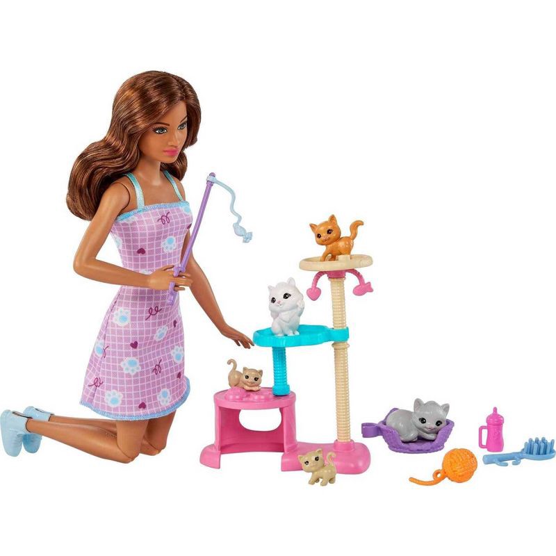 slide 1 of 6, Barbie Kitty Condo Playset, 1 ct