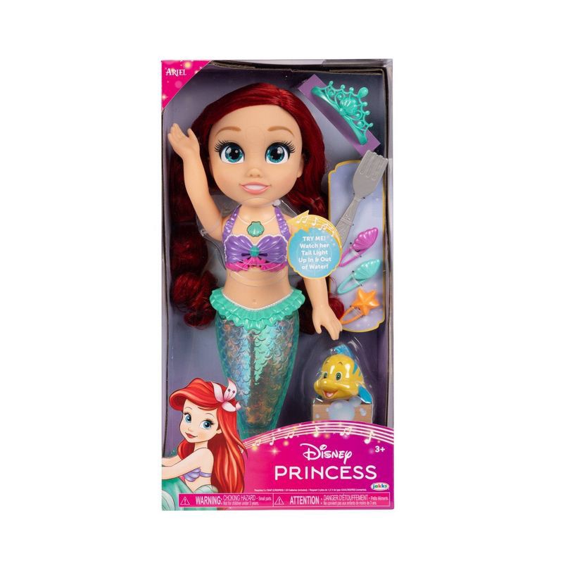 slide 2 of 7, Disney Princess My Singing Friend Ariel & Flounder, 1 ct