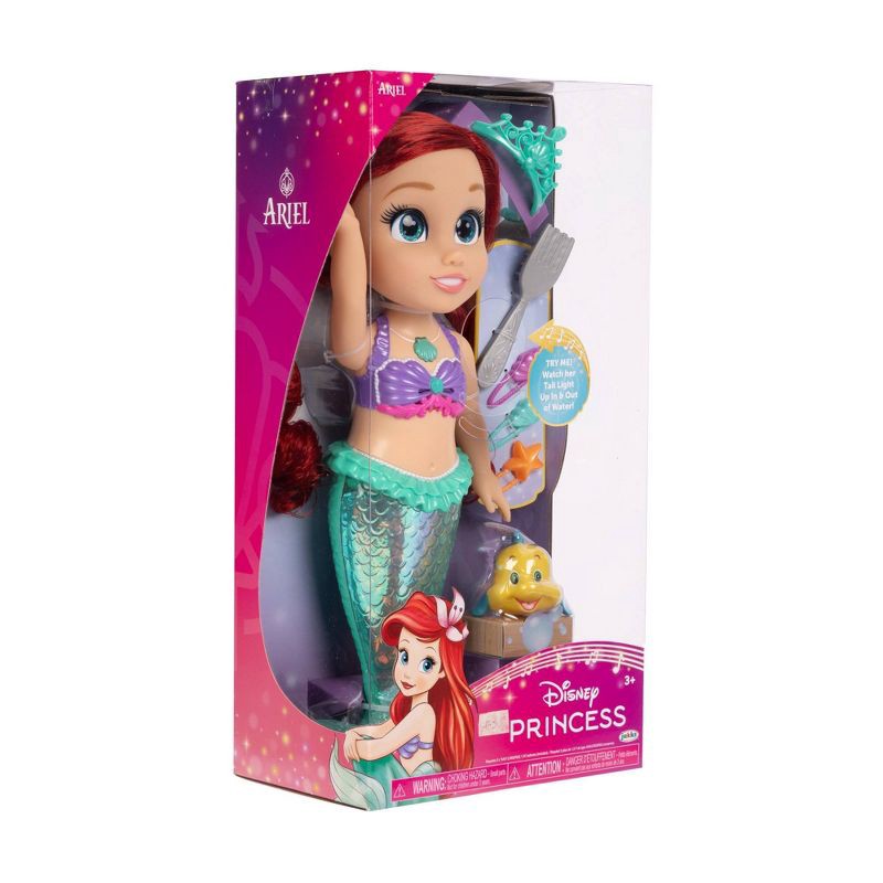 slide 5 of 7, Disney Princess My Singing Friend Ariel & Flounder, 1 ct