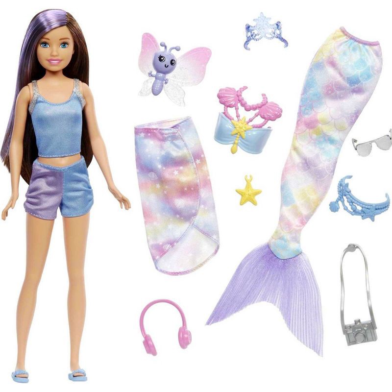 slide 1 of 5, ​Barbie Mermaid Power Skipper Mermaid Doll, 1 ct