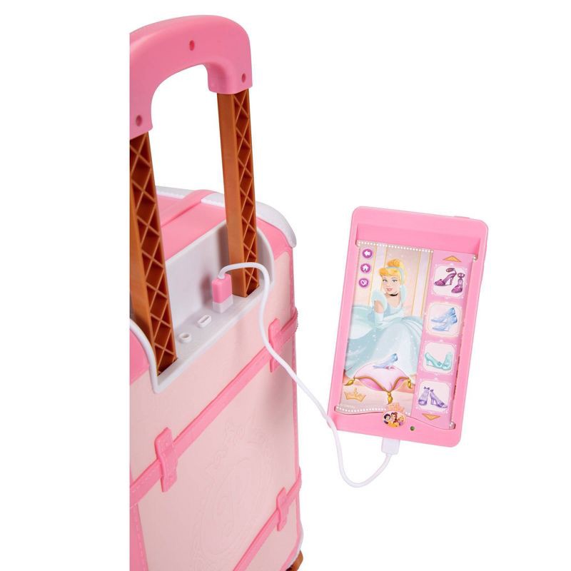 slide 7 of 10, Disney Princess Style Collection Deluxe Suitcase, 1 ct