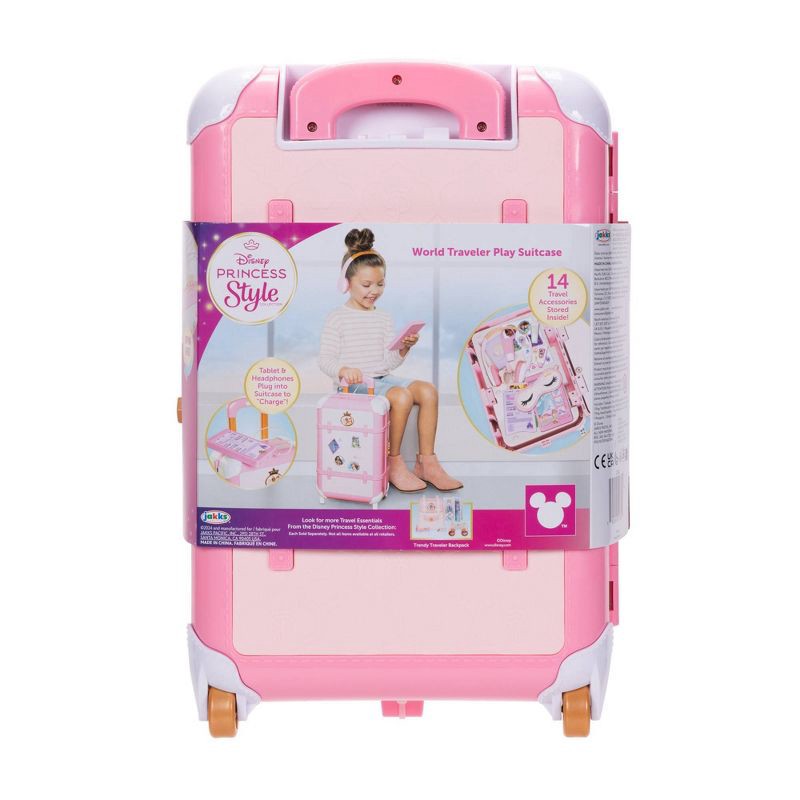 slide 9 of 10, Disney Princess Style Collection Deluxe Suitcase, 1 ct