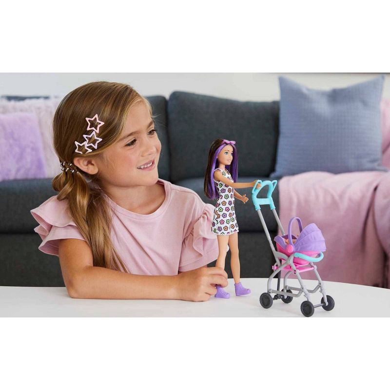 slide 2 of 6, Barbie Skipper Babysitters Inc. Playset - Straight Brunette Hair, 1 ct