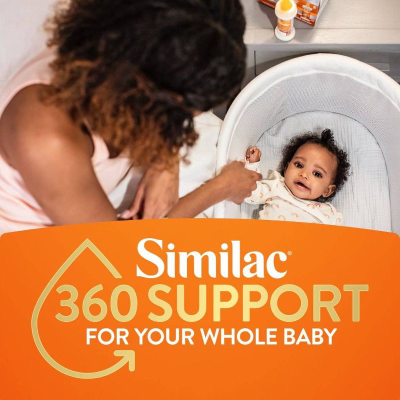 slide 6 of 14, Similac 360 Total Care Sensitive Non-GMO Ready to Feed Powder Infant Formula - 2 fl oz Each/12ct, 2 fl oz, 12 ct