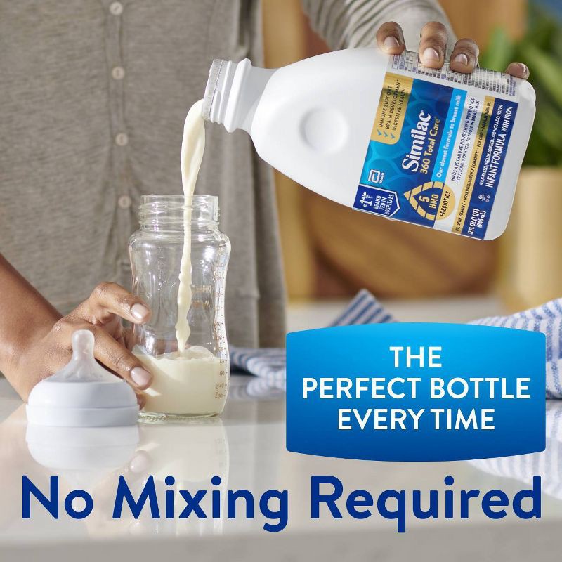 slide 3 of 13, Similac 360 Total Care Advance Non-GMO Ready to Feed Infant Formula - 32 fl oz, 32 fl oz