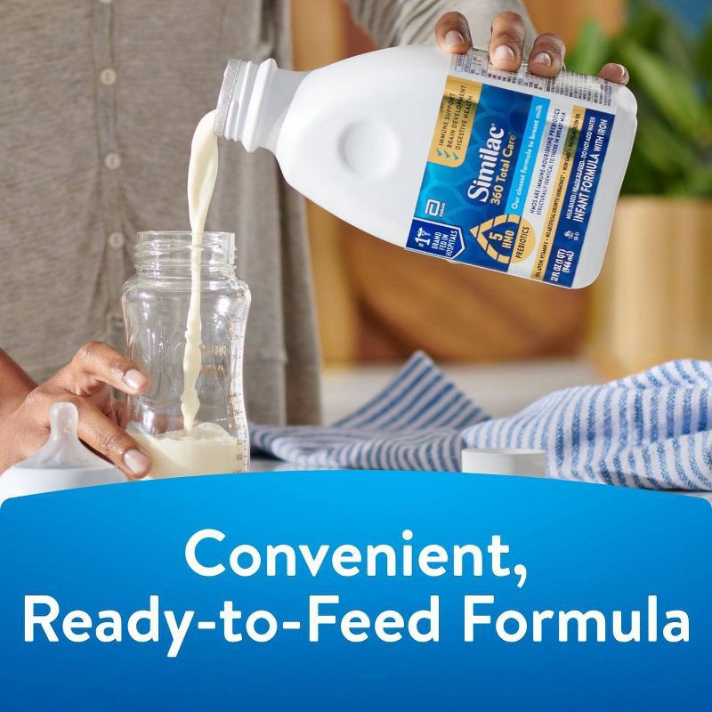 slide 12 of 13, Similac 360 Total Care Advance Non-GMO Ready to Feed Infant Formula - 32 fl oz, 32 fl oz