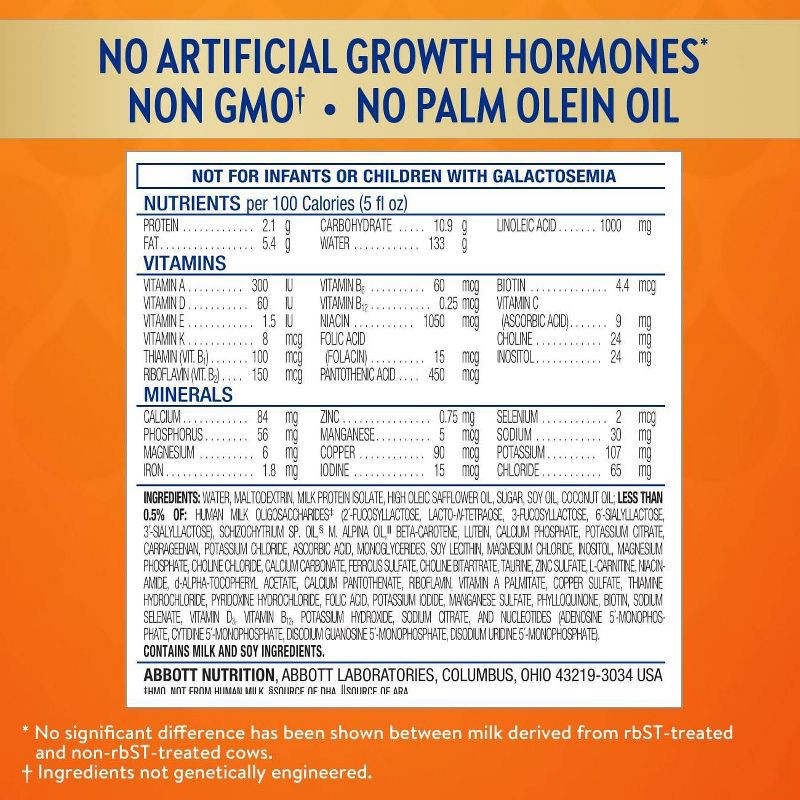 slide 5 of 15, Similac 360 Total Care Sensitive Non-GMO Ready to Feed Infant Formula - 32 fl oz, 32 fl oz