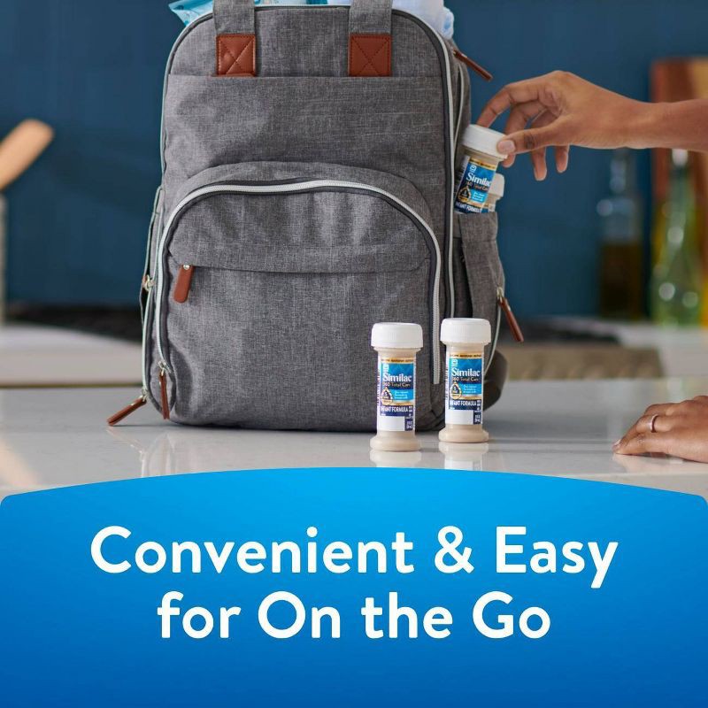 slide 13 of 14, Similac 360 Total Care Non-GMO Ready to Feed Infant Formula Bottles - 2 fl oz Each/12ct, 2 fl oz, 12 ct