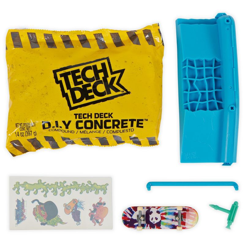 slide 5 of 11, Tech Deck D.I.Y Concrete Reusable Modeling Playset, 1 ct