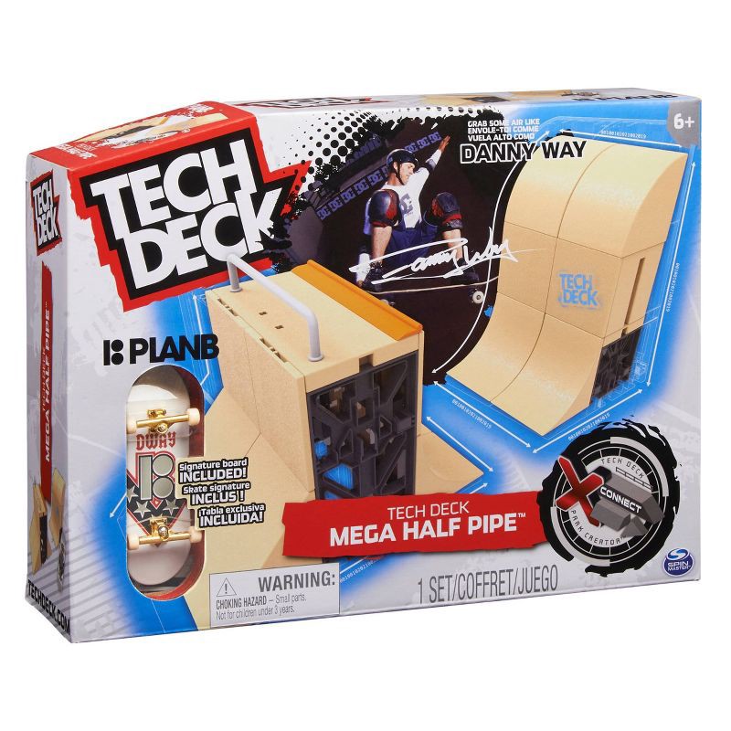 slide 2 of 8, Tech Deck Danny Way Mega Half Pipe, 1 ct