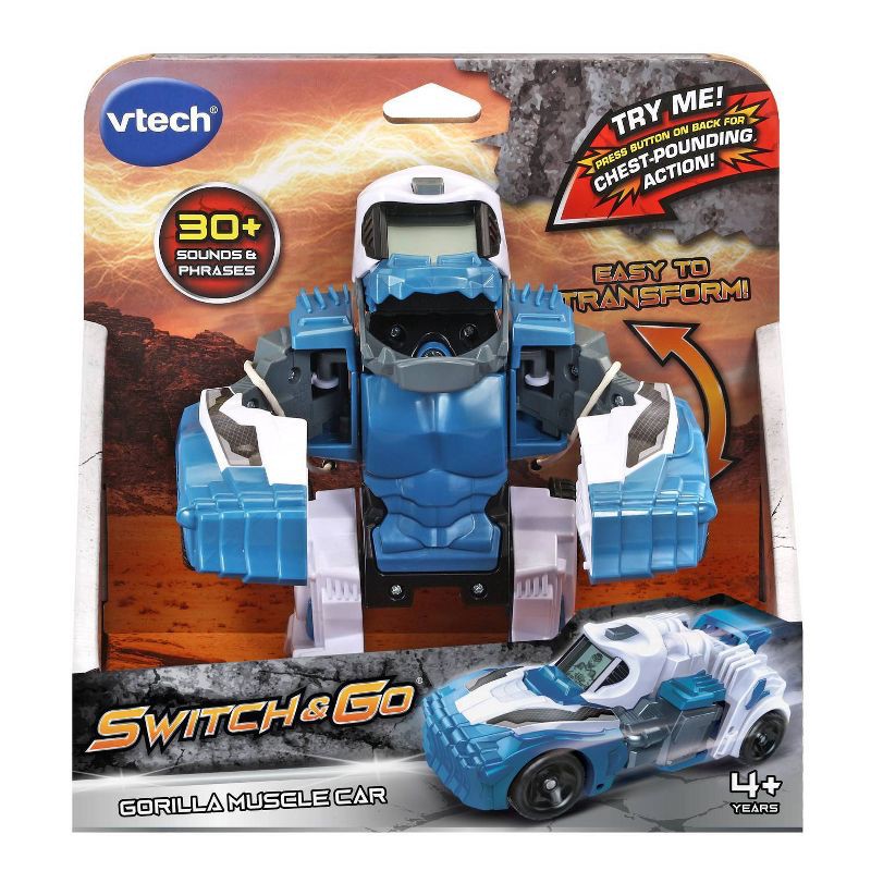 slide 2 of 11, VTech Switch & Go Gorilla Muscle Car, 1 ct