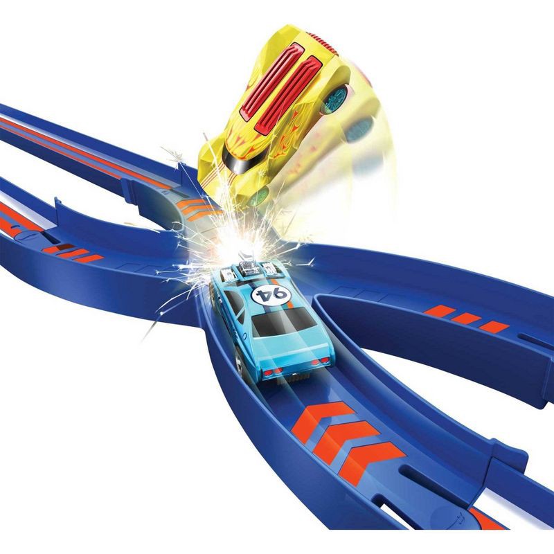slide 5 of 13, Hot Wheels Ultra Hots Wild Drive Drag Race Trackset, 1 ct