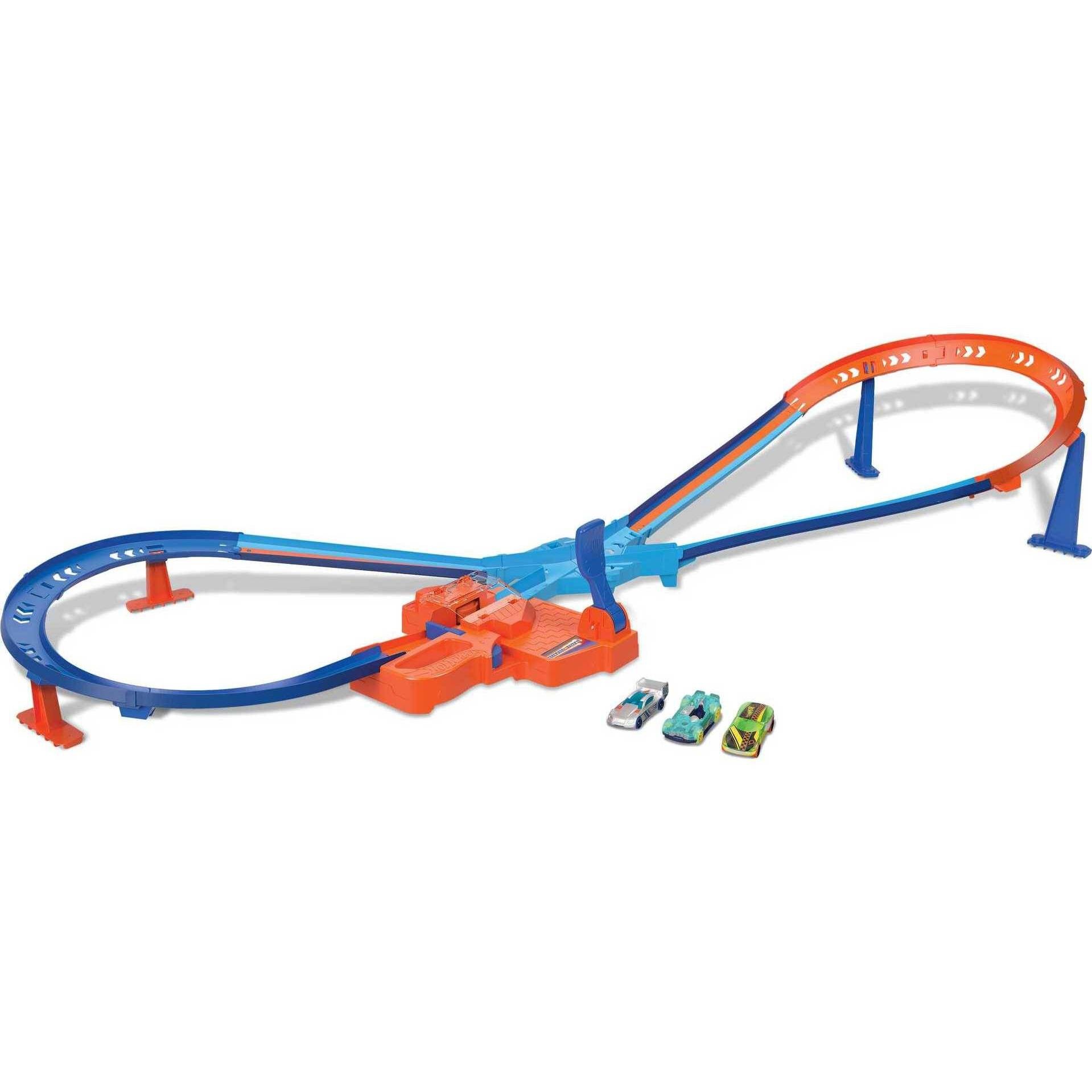 slide 1 of 6, Hot Wheels Ultra Hots Rev Rally Trackset, 1 ct