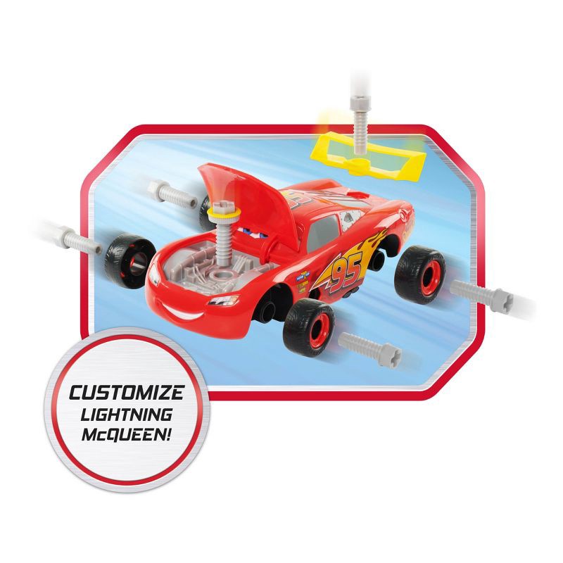 slide 3 of 6, Cars Lightning McQueen Car Builder, 1 ct